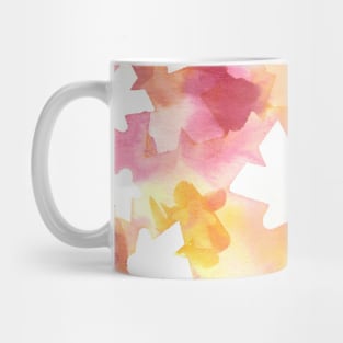 Red Meeple Rain Mug